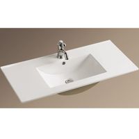 Раковина WeltWasser Deilbach 7506 100 10000003904 Белый глянец — фото 1, Раковины встраиваемые сверху