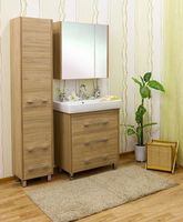 Тумба под раковину Sanflor Ларго 70 С0002109 Швейцарский вяз — фото 2, Тумбы под раковину