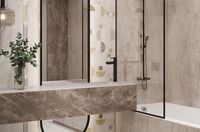 Керамическая плитка Axima Андорра коричневая настенная 30х60 см — фото 3, Керамическая плитка