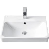 Тумба с раковиной Misty Адриана 55 УТ000010339 подвесная Дуб Вотан Белый — фото 4, Мебель для ванной