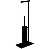 Напольная стойка Colombo Design Square B9907.NM Черная матовая — фото 1, Стойки - набор держателей