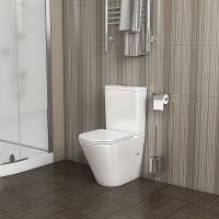 Товар: Унитаз компакт Grossman Tornado GR-4450SQ Белый глянцевый с бачком и сиденьем Микролифт - фото 4 Унитаз компакт Grossman Tornado GR-4450SQ Белый глянцевый с бачком и сиденьем Микролифт — фото 4, Напольные унитазы