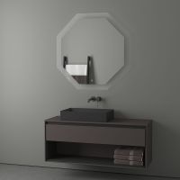 Товар: Зеркало Evoform Ledshine 100x100 с подсветкой 32 W - сенсорный выключатель - нейтральный белый свет арт-BY 2607 - фото 4 Зеркало Evoform Ledshine 100x100 с подсветкой 32 W - сенсорный выключатель - нейтральный белый свет арт-BY 2607 — фото 4, Зеркала в ванную комнату