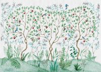 Товар: Фреска Ortograf Chinoiserie 33958 Фактура бархат FX Флизелин (4,2*3) Серый/Зеленый, Деревья/Птицы - фото 2 Фреска Ortograf Chinoiserie 33958 Фактура бархат FX Флизелин (4,2*3) Серый/Зеленый, Деревья/Птицы — фото 2, Фрески