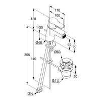 Товар: Смеситель для биде Kludi Pure Easy 375330565 Хром - фото 3 Смеситель для биде Kludi Pure Easy 375330565 Хром — фото 3, Смесители