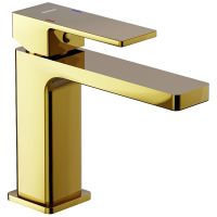 Смеситель для раковины Damixa Gala 530210600 Золото — фото 1, Смесители для раковины