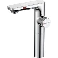 Смеситель для раковины Berges Morans 076003 с термостатом Хром — фото 1, Смесители для раковины