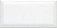 Керамогранит Kerama Marazzi Бланше белый грань 19040 9,9х20 см — фото 1, Керамическая плитка