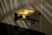 Товар: Держатель туалетной бумаги Boheme Q 10941-BR с полкой Бронза - фото 5 Держатель туалетной бумаги Boheme Q 10941-BR с полкой Бронза — фото 5, Держатели туалетной бумаги