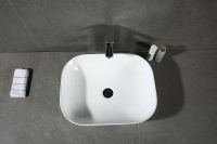 Раковина-чаша Grossman 50 GR-3020 Белая — фото 4, Раковины накладные