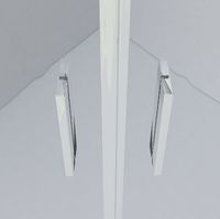 Душевой уголок Vincea Garda VSS-1G900CHB 90x90 профиль Черный стекло шиншилла — фото 5, Квадратные душевые уголки