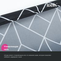 Товар: Штора для ванны Iddis Base 180х200 BB02P18i11 Черная - фото 8 Штора для ванны Iddis Base 180х200 BB02P18i11 Черная — фото 8, Шторы для ванной