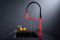 Смеситель для кухни Paulmark Tornado To213402-FI Пламя — фото 2, Смесители для кухни