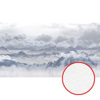 Фреска Ortograf Горы 33617 Фактура бархат FX Флизелин (5,5*3) Фиолетовый/Серый, Горы/Абстракция — фото 1, Фрески