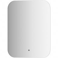 Зеркало Defesto Opti 40x50 DF 2811R с подсветкой 15W-3000К/ИК - выключатель/Теплый белый свет — фото 1, Мебель для ванной