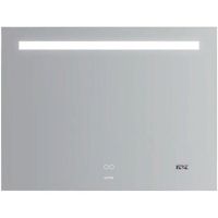 Зеркало Gappo 90 G604-9 с подсветкой с сенсорным выключателем, подогревом и часами — фото 2, Зеркала в ванную комнату