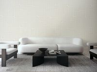 Обои Andrea Rossi Spectrum Art 54413-2 Винил на флизелине (1,06*10) Бежевый, Геометрия — фото 2, Обои для стен