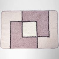 Коврик для ванной комнаты WasserKRAFT Ruwer 90х60 BM-6705 Розовый — фото 1, Аксессуары для туалета