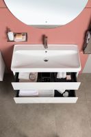 Товар: Тумба под раковину Aquanet Альтера 100 337157 подвесная Белая матовая - фото 17 Тумба под раковину Aquanet Альтера 100 337157 подвесная Белая матовая — фото 17, Мебель для ванной