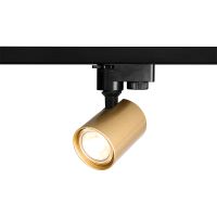 Трековый светильник Crystal Lux CLT 0.31 001 60 BL-GO Черный Золото — фото 2, Трековые светильники