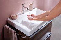 Товар: Смеситель для раковины Hansgrohe Tecturis S 73310000 Хром - фото 2 Смеситель для раковины Hansgrohe Tecturis S 73310000 Хром — фото 2, Смесители для раковины
