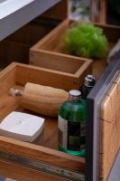 Товар: Тумба под раковину Бриклаер Форест 100 4627125414664 подвесная Дуб золотой Антрацит - фото 4 Тумба под раковину Бриклаер Форест 100 4627125414664 подвесная Дуб золотой Антрацит — фото 4, Мебель для ванной