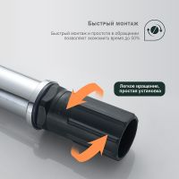 Смеситель для раковины Splenka S50.10 Хром — фото 7, Смесители