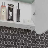 Товар: Зеркальный шкаф Opadiris Элеганс 80 00-00006876 с подсветкой Белый матовый - фото 4 Зеркальный шкаф Opadiris Элеганс 80 00-00006876 с подсветкой Белый матовый — фото 4, Мебель для ванной