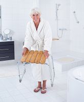 Товар: Табурет в ванную Ridder Pro А172108 Коричневый - фото 2 Табурет в ванную Ridder Pro А172108 Коричневый — фото 2, Сиденья