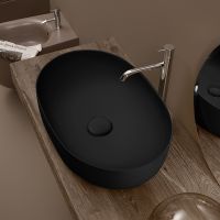 Товар: Раковина-чаша Kerasan Nolita 60 534331 Черная матовая - фото 2 Раковина-чаша Kerasan Nolita 60 534331 Черная матовая — фото 2, Раковины