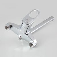 Смеситель для ванны Frap H220 F22004 универсальный Хром — фото 3, Смеситель для ванны