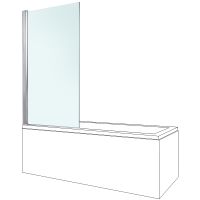 Товар: Шторка на ванну Berges River S 80х140 062102 профиль Хром сильвер стекло прозрачное - фото 1 Шторка на ванну Berges River S 80х140 062102 профиль Хром сильвер стекло прозрачное — фото 1, Шторки для ванной распашные