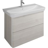 Тумба с раковиной Burgbad Iveo 100 SFEN100F2835G0161C0001*1 подвесная Дуб меринос — фото 1, Мебель для ванной