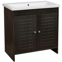 Тумба под раковину Stella Polar Монтоне 80 SP-00000161 Венге — фото 1, Мебель для ванной