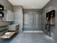 Душевая дверь Vincea Garda 170 VDS-1G2170CL профиль Хром стекло прозрачное — фото 3, Душевые двери в нишу