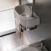 Товар: Раковина Globo Forty3 55 R SCT55.BI*1dx Белая - фото 2 Раковина Globo Forty3 55 R SCT55.BI*1dx Белая — фото 2, Раковины