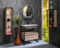 Товар: Тумба Boheme Armadi Art Loft 80 894-080-L подвесная Light Wood - фото 3 Тумба Boheme Armadi Art Loft 80 894-080-L подвесная Light Wood — фото 3, Мебель для ванной