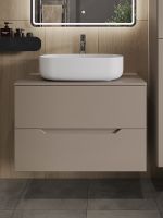 Товар: Тумба с раковиной Orange Line 80 подвесная Латте матовый арт-Li-80TuLMDF+B07-540W - фото 4 Тумба с раковиной Orange Line 80 подвесная Латте матовый арт-Li-80TuLMDF+B07-540W — фото 4, Тумбы с раковиной