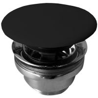 Донный клапан Flaminia Stop&Go PLCENER click-clack Черный — фото 1, Донные клапаны