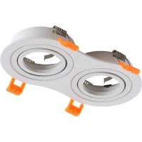 Встраиваемый светильник Crystal Lux CLT 001C2 WH Белый — фото 2, Точечные светильники