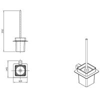 Товар: Ершик для унитаза Raglo R301.10.09 Графит - фото 12 Ершик для унитаза Raglo R301.10.09 Графит — фото 12, Ершики для унитаза