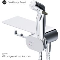 Товар: Унитаз AM.PM Sense FlashClean CK74H0403W подвесной с гигиеническим душем и ершиком с сиденьем Микролифт - фото 26 Унитаз AM.PM Sense FlashClean CK74H0403W подвесной с гигиеническим душем и ершиком с сиденьем Микролифт — фото 26, Подвесные унитазы