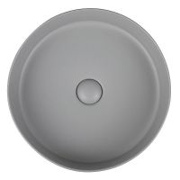 Товар: Раковина-чаша Vincea 40 VBS-216MG Серая матовая - фото 2 Раковина-чаша Vincea 40 VBS-216MG Серая матовая — фото 2, Раковины накладные