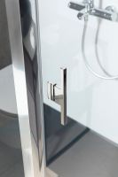 Душевая дверь Allen Brau Priority 140 3.31010.00 профиль Хром стекло прозрачное — фото 5, Душевые двери в нишу