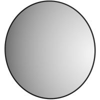 Зеркало Evoform Colora d90 BY 0455 с окантовкой - Черный цвет — фото 1, Мебель для ванной