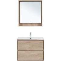 Товар: Тумба под раковину Aquanet Милан 80 336384 подвесная Дуб светлый - фото 14 Тумба под раковину Aquanet Милан 80 336384 подвесная Дуб светлый — фото 14, Тумбы под раковину