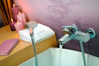 Смеситель для ванны Webert Kimono KI850102015 Хром — фото 2, Смесители