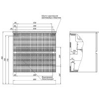Тумба под раковину Aquanet Джейн 70 313317 подвесная Мисти грин — фото 16, Тумбы под раковину