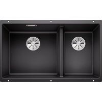 Кухонная мойка Blanco Subline 430/270-U 523151 Антрацит — фото 1, Кухонные мойки