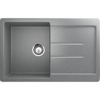 Кухонная мойка Ulgran Classic U-507-309 Темно-серая — фото 1, Кухонные мойки